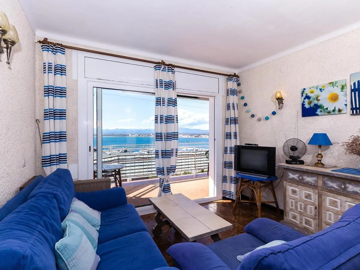 El Retiro A-5 - Apartamento Muy Agradable Con Vista Panoramica Al Puerto Y A La Bahia De Roses. - Es-228-94 公寓 罗萨斯